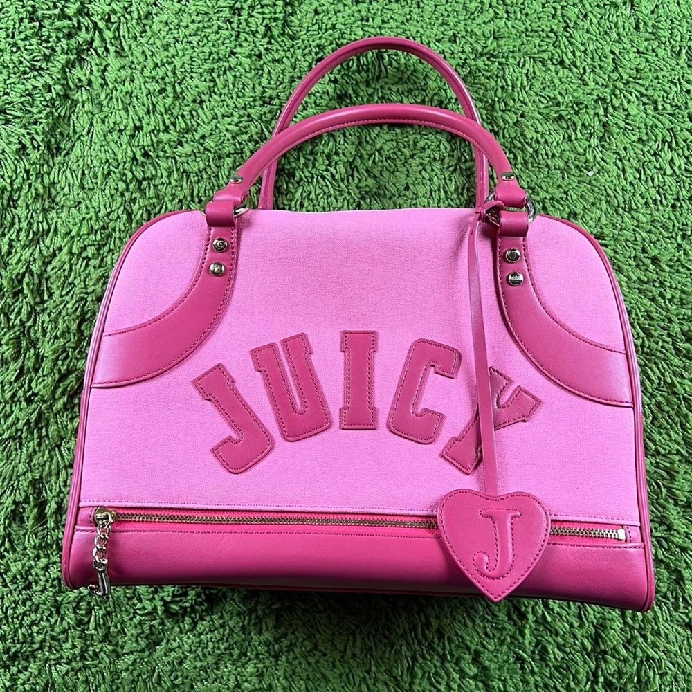 Vintage Juicy Couture large bowler bag